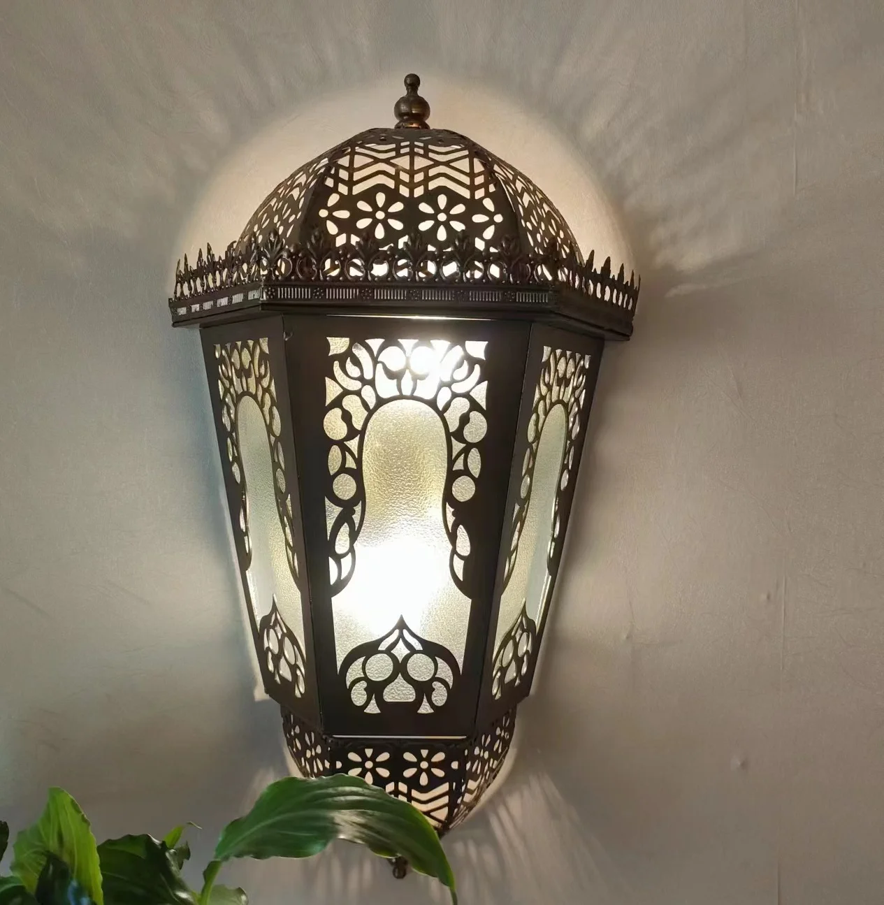 Arabic style wrought iron pendant lamp from Zhongshan Factory pendant lighting