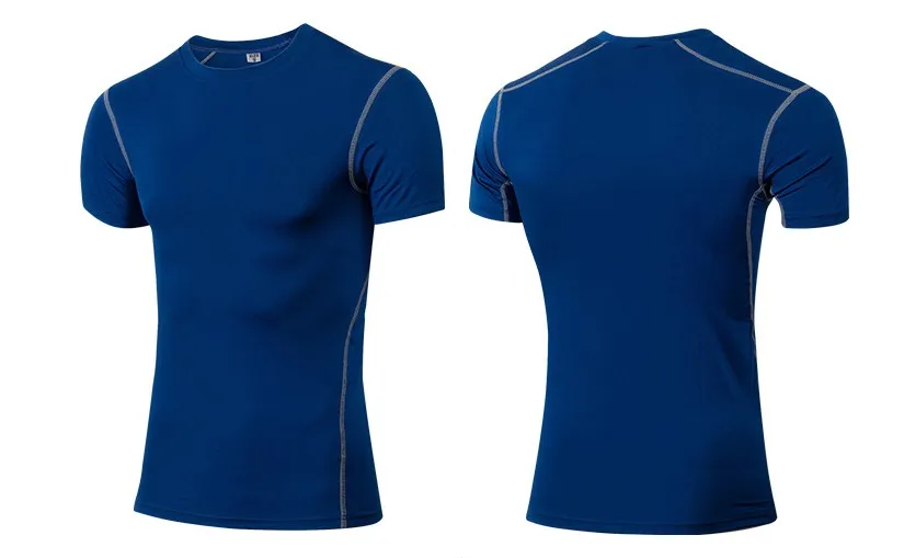 Лидер продаж, Мужская крутая компрессионная футболка с коротким рукавом