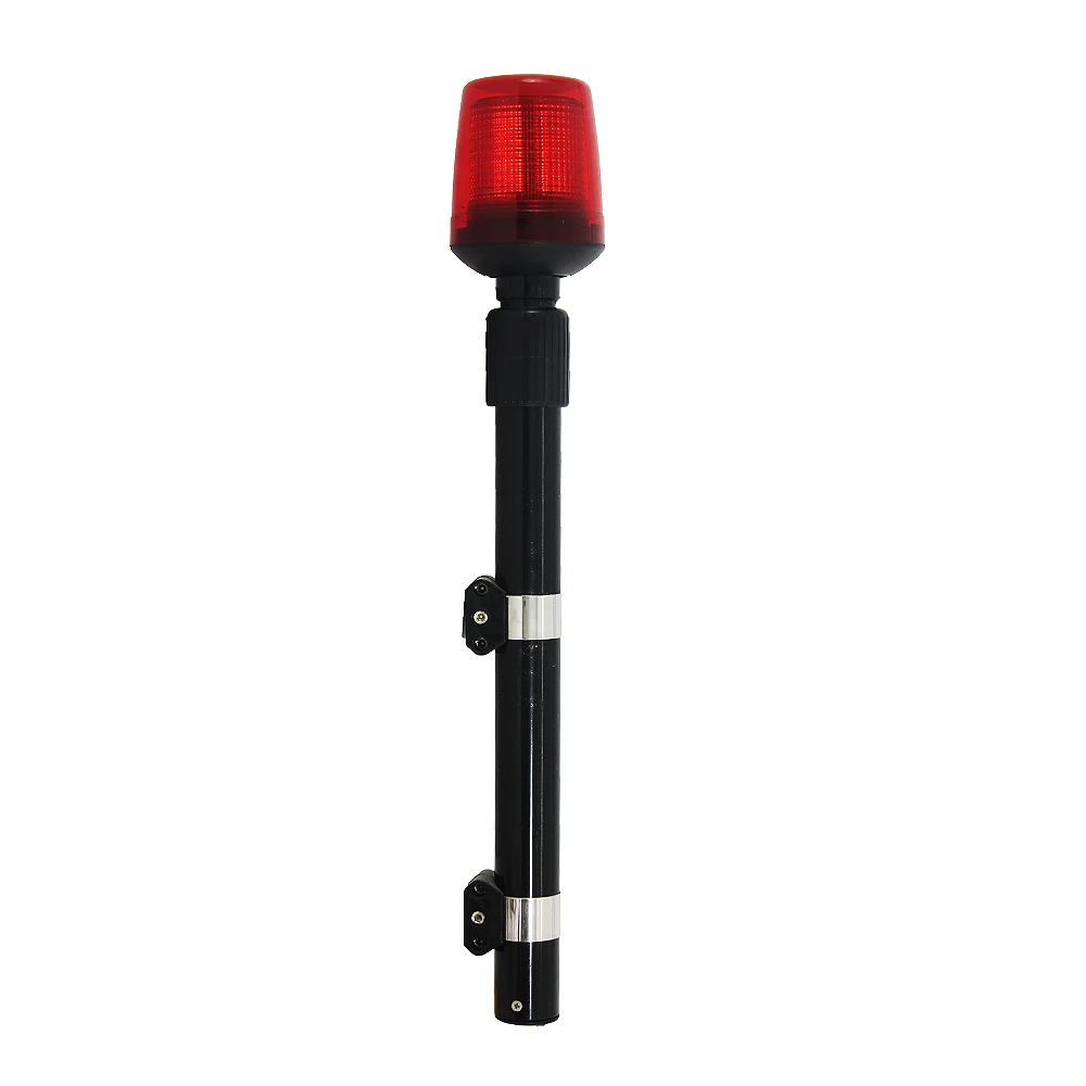 Factory Motorcycle Emergency Tail Light/12V Traffic LED Warning Rear Pole Light /Flexible Rear Light