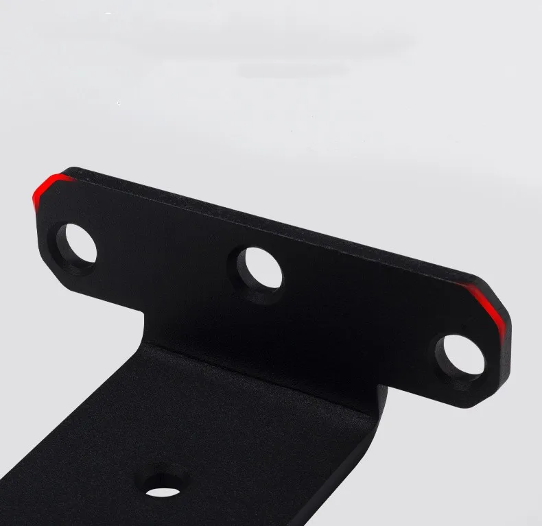 Heavy Duty Cast Iron Metal Industrial Black Floating Shelf Bracket Hardware Supports Hidden Invisible L Shelves Brackets