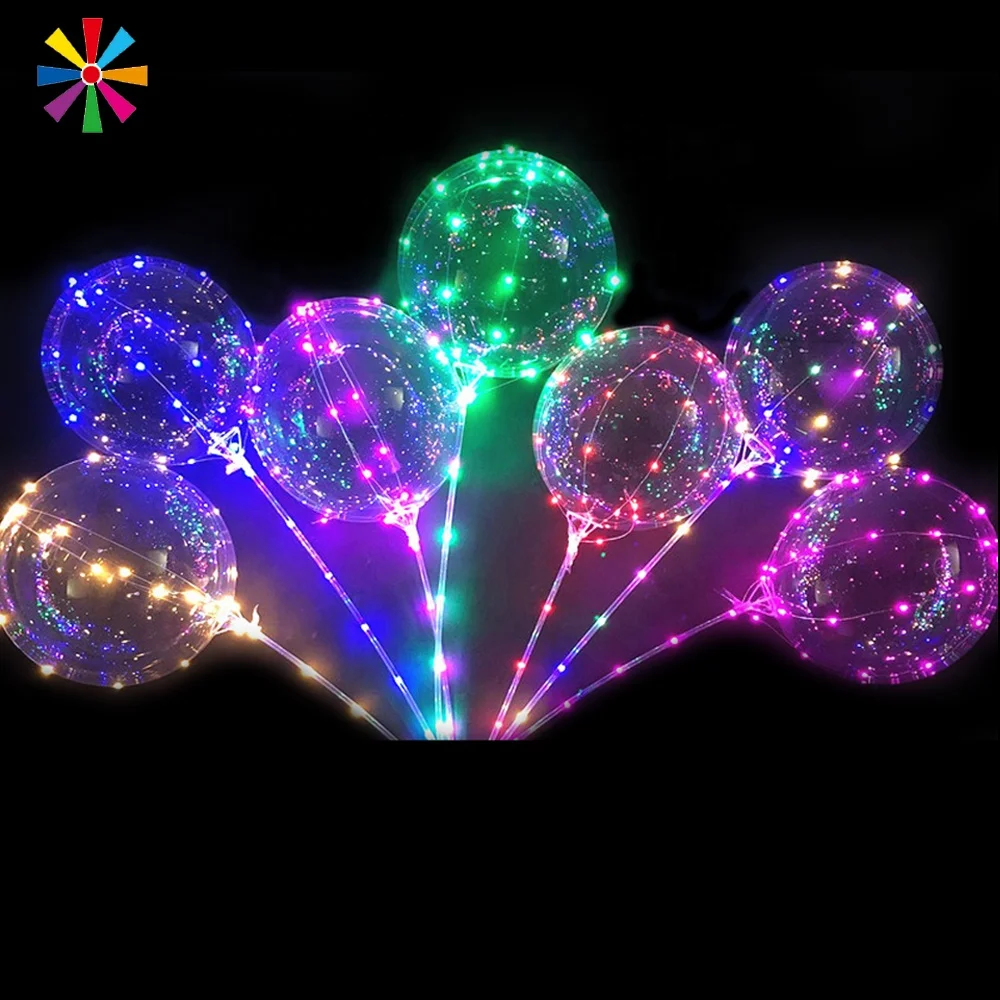 Cheap Giant Inflatable Round Helium Light Balloon Balon Led for Party Decoration