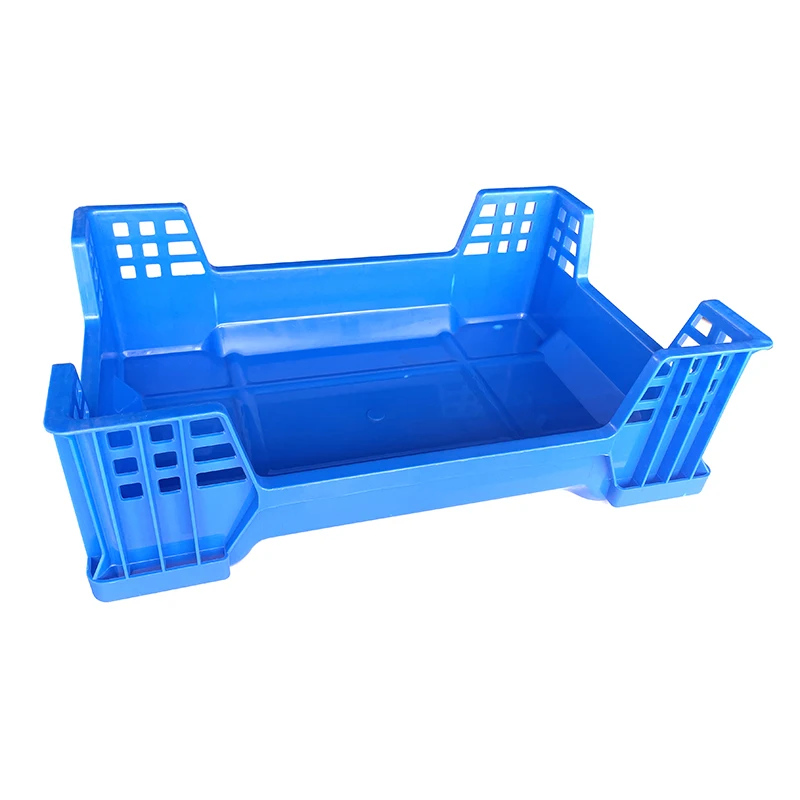 Blue Stackable New Black Soldier Fly PP Blue Stackable 600*400*145mm Farm Plastic Bsf Insect Breeding Box Tray For Mealworm