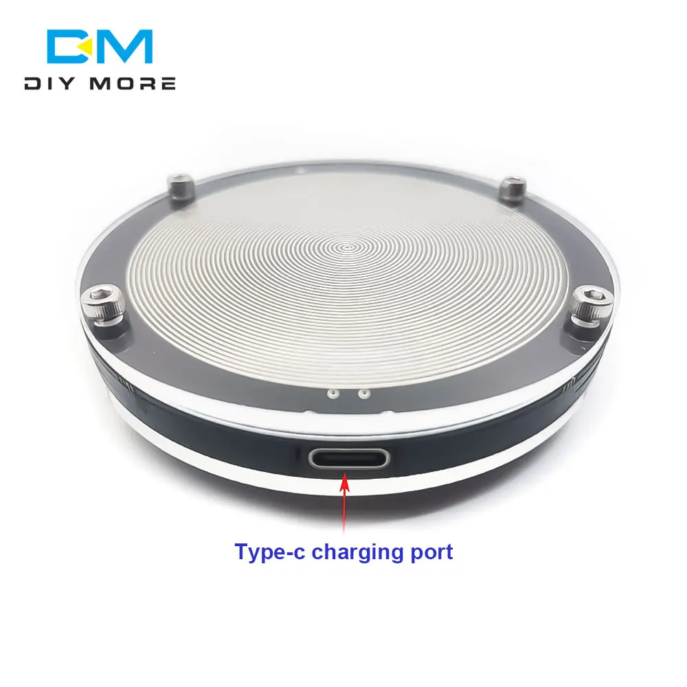 USB Type-c Battery Charging Built-in Battery 7.83HZ Schumann Resonance Ultra-low Frequency Pulse wave Generator Audio Resonator