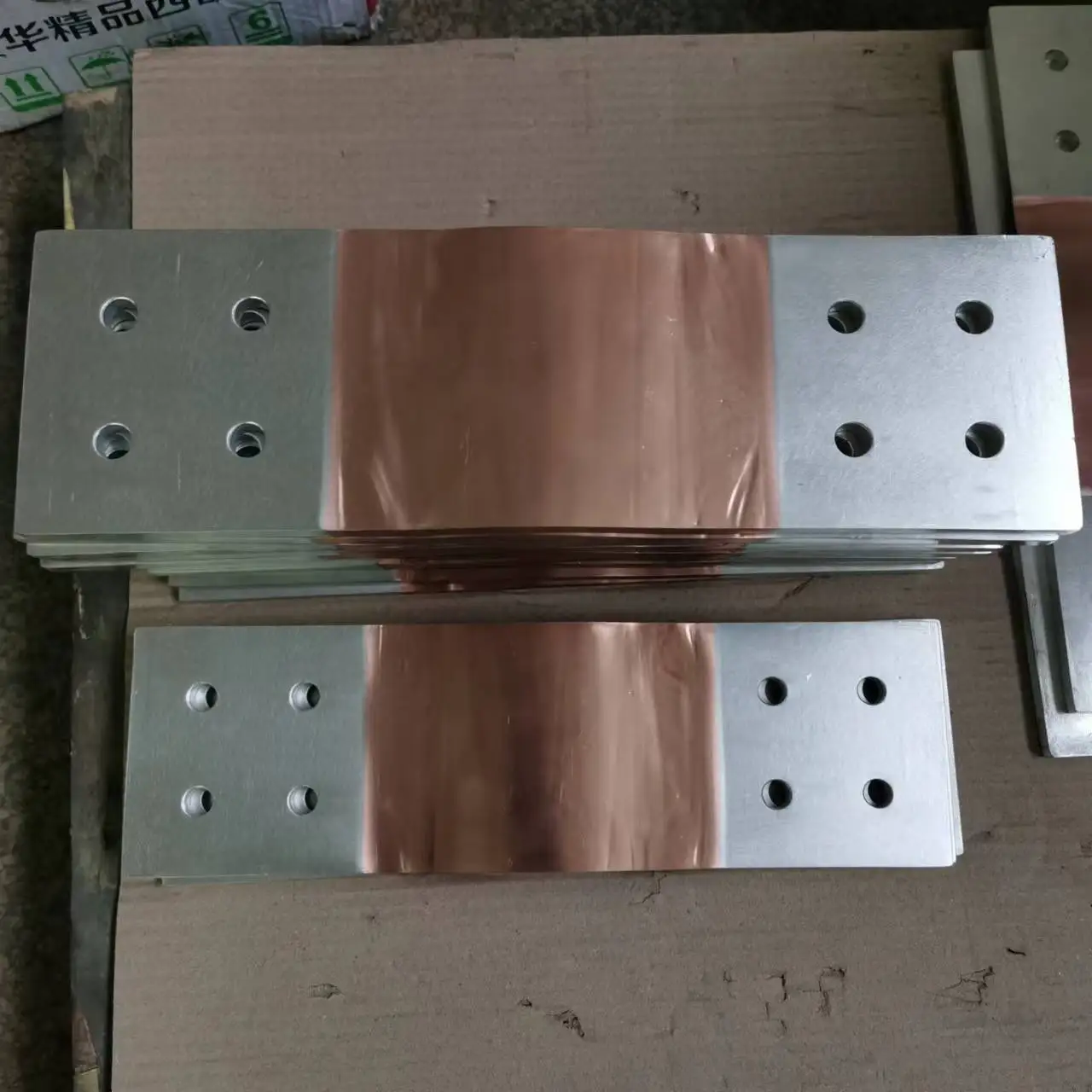 Customized flexible laminated copper foil bus for wind power generation