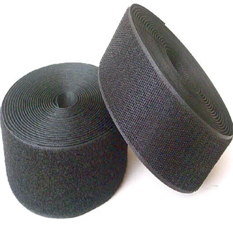 Durable Strong Self Adhesive Hook Loop Nylon Sticker Auto Car Hook And Loop  Fastener Tape