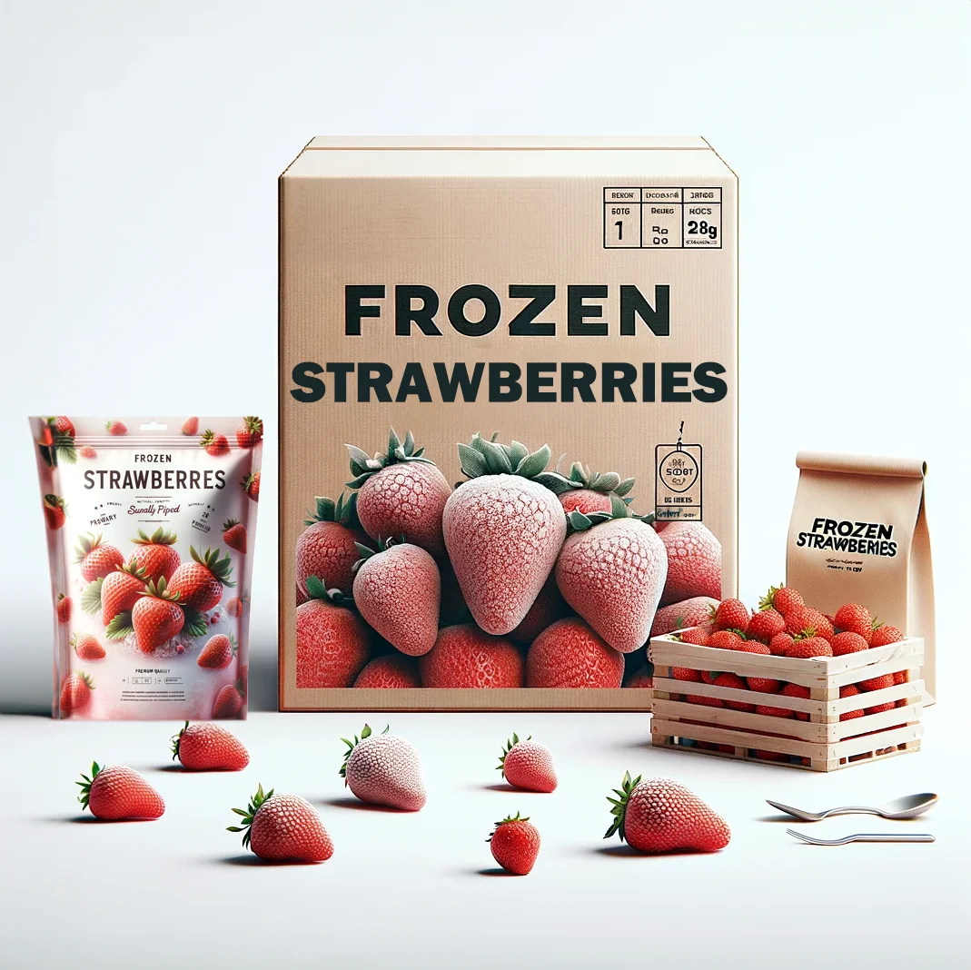 Оптовая продажа вкусная клубника свежая IQF замороженная Лучшая цена для розничных продавцов и импортеров