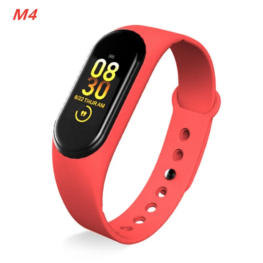 Factory price Smart Bracelet M4 Waterproof Smart Wristband Watch M4 Fitness Tracker Heart Rate Sleep Monitor smart bracelet M4