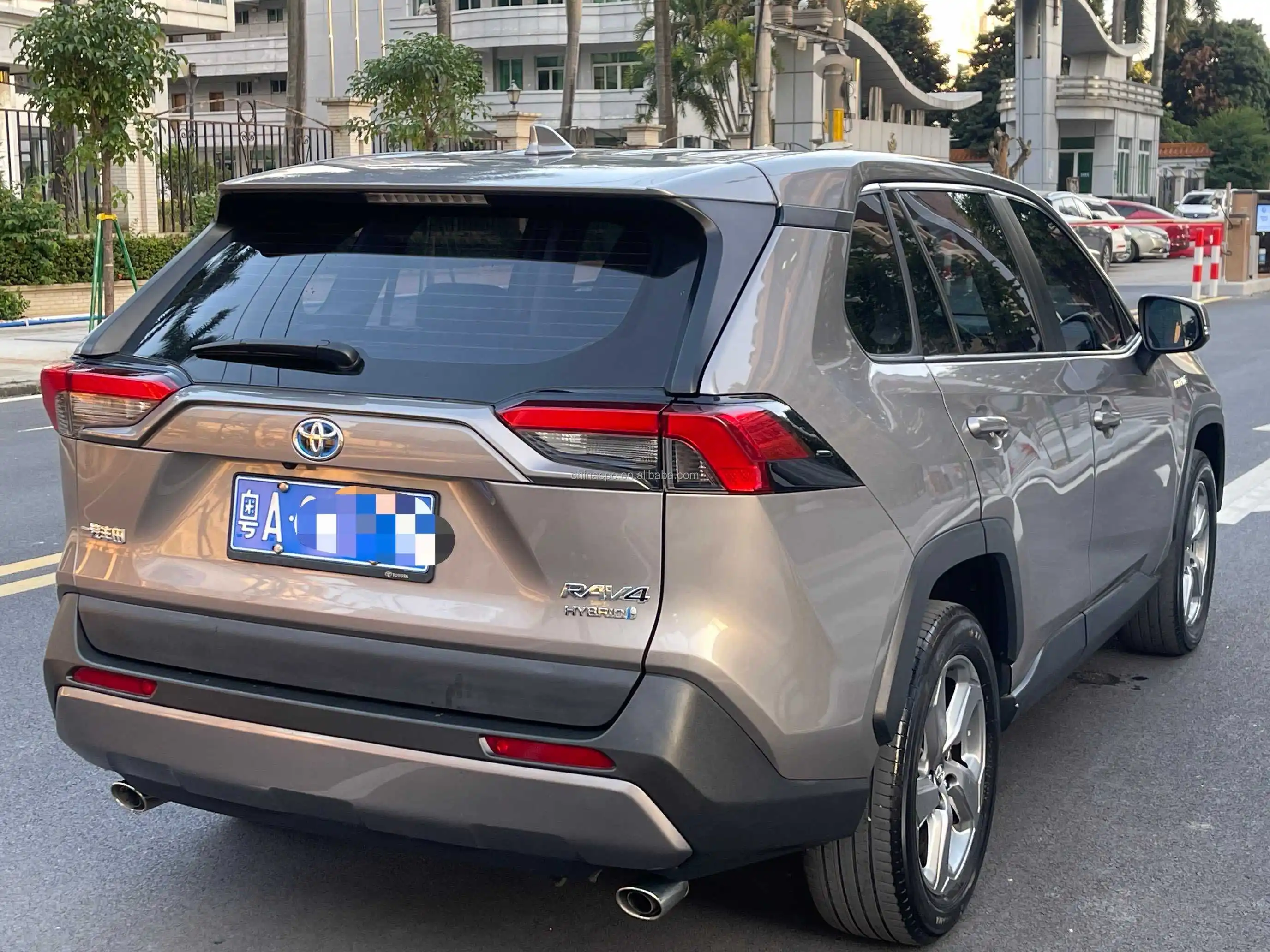 2021 Toyota RAV 4 rongfang двухмоторный E + флагман Pro 2.5L 4x4 гибридный внедорожник ACC круиз-контроль Темный салон R18 шины-Подержанный автомобиль