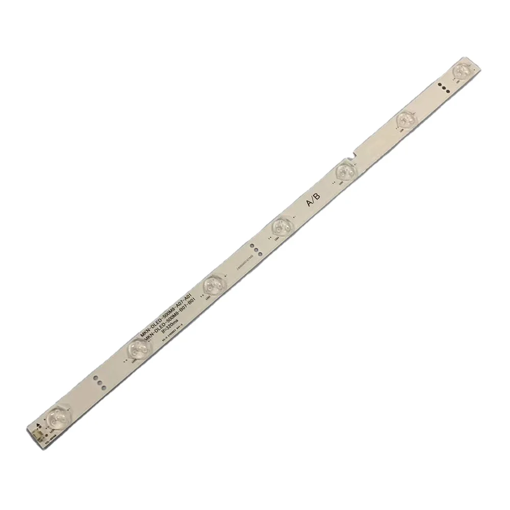 New LCD TV Backlight Strip   7LED/MKN-DLED-500M8-A07-A01 A MKN-DLED-500M8-A07-A01 B   486*20mm  3030-3V LN