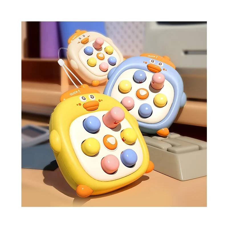 Children Gifts Quick Push Handheld Console Toy Fun Interactive Puzzle Whack A Mole Game Toy for Kids