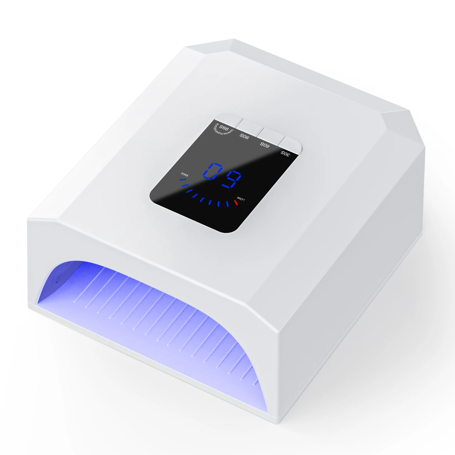 2023 Высококачественная Ультрафиолетовая лампа для ногтей 60 Вт Беспроводная перезаряжаемая Светодиодная с индивидуальным