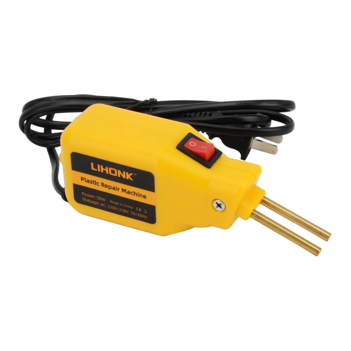 LK-507-2 compact design hot staples plastic welding machine plastic welding tool with wave nails car bumper repair kit 50W