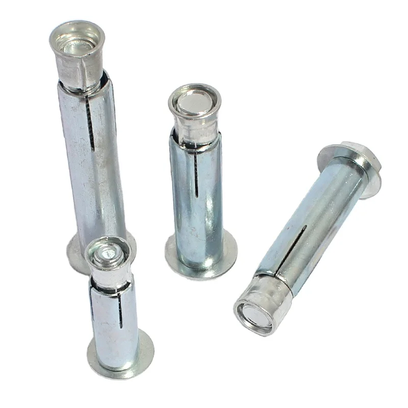 Galvanized Pull Expansion Bolt Blue And White Zinc Hexagonal Explosion Bolt
