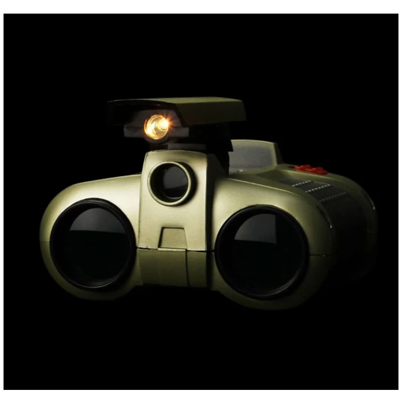 Promotional best gifts for kids plastic toy binoculars night version  telescope