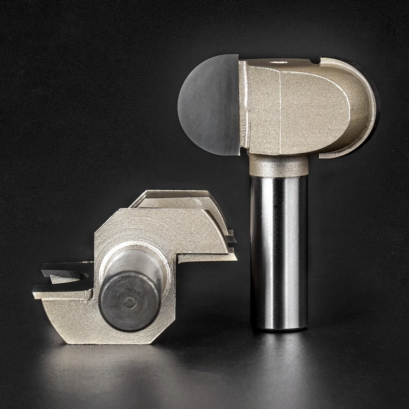 Tideway Router Bits For Woodworking Semicircle Mortise Stitching Knife Floor T mortis Round CNC Tenon Cutter LC17010408III