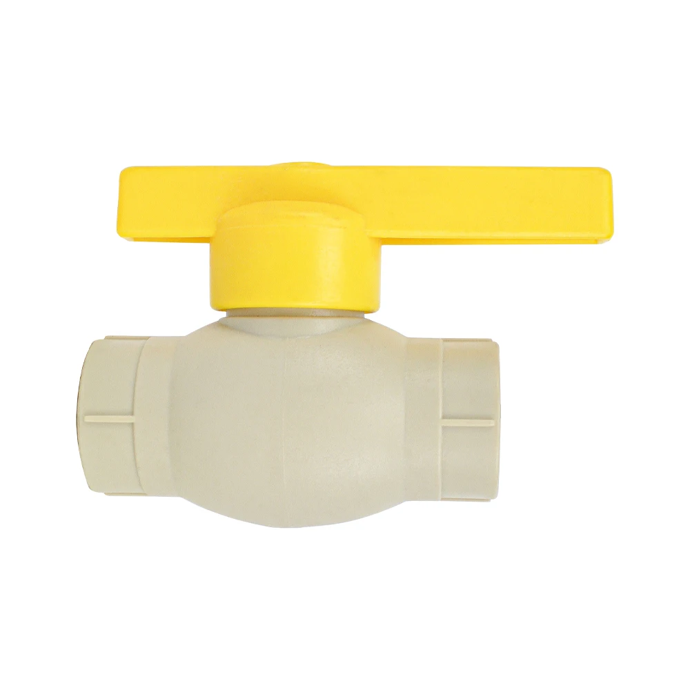 Customized Color PPR Brass Ball Plastic Ball Valve