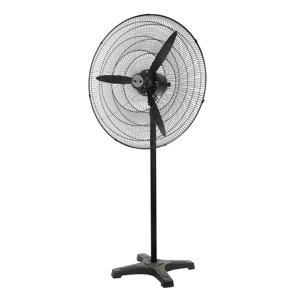 Manufacturer Supply Heavy Duty Electric 30 Inch Industrial Fan Powerful Height Adjustable Floor Fan