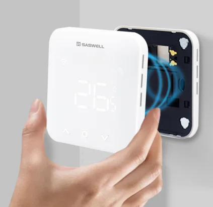 SASWELL 2022 tuya smart zigbee water heating thermostat wifi