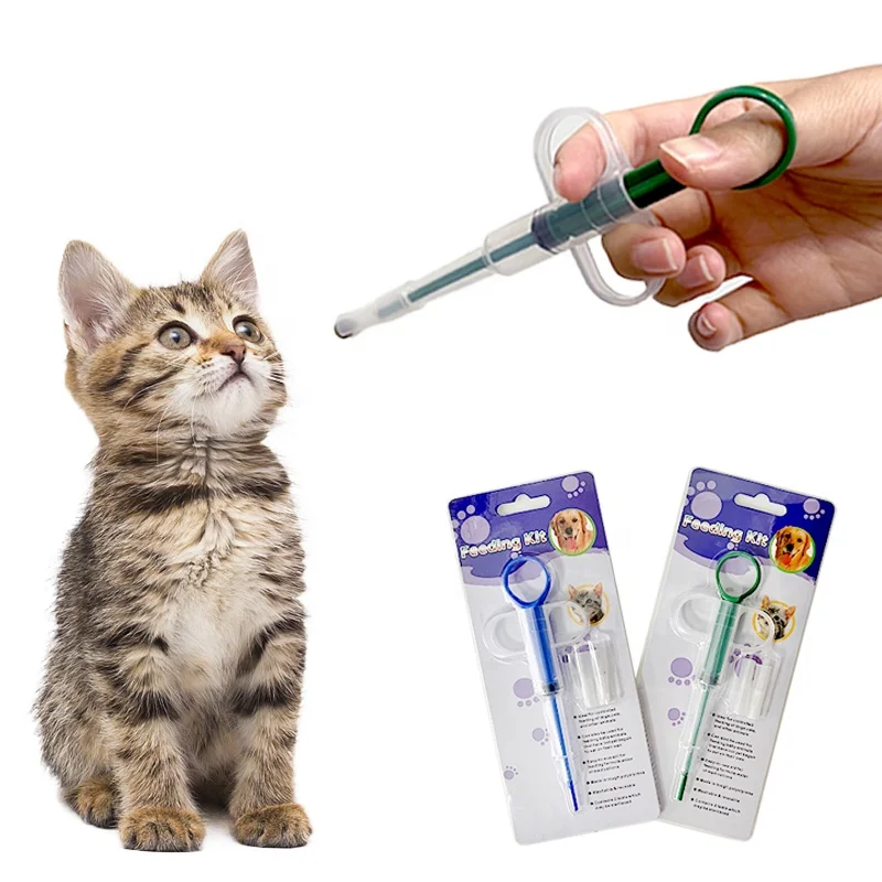GooDoctor OEM Pet pill Dispenser Medicine Inject Feeder Kit for Dog Cat of Pet Medicine Feeder