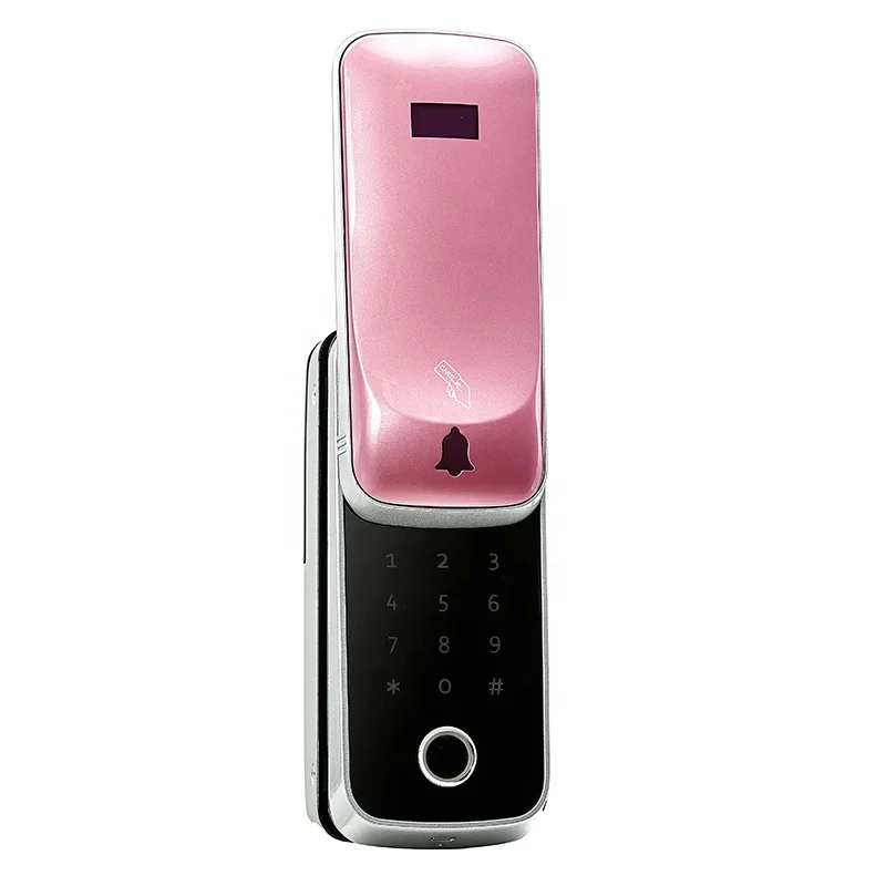 Electronic Smart Keyless Biometric Fingerprint Office Glass Sliding Door Lock