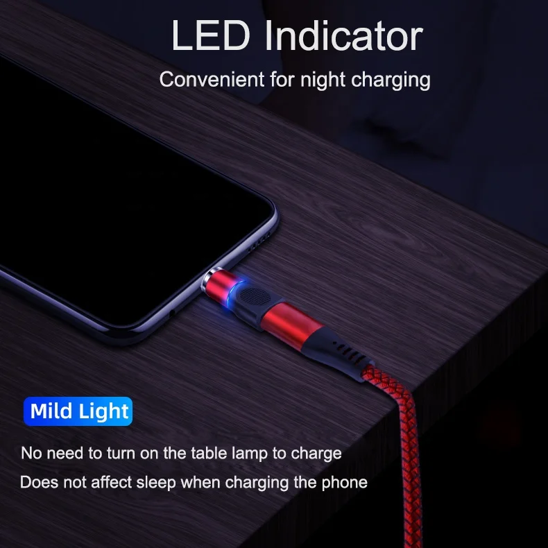 
3 in 1Micro Plug Non-magnetic to Magnetic Round Magnetic Cable Converter 