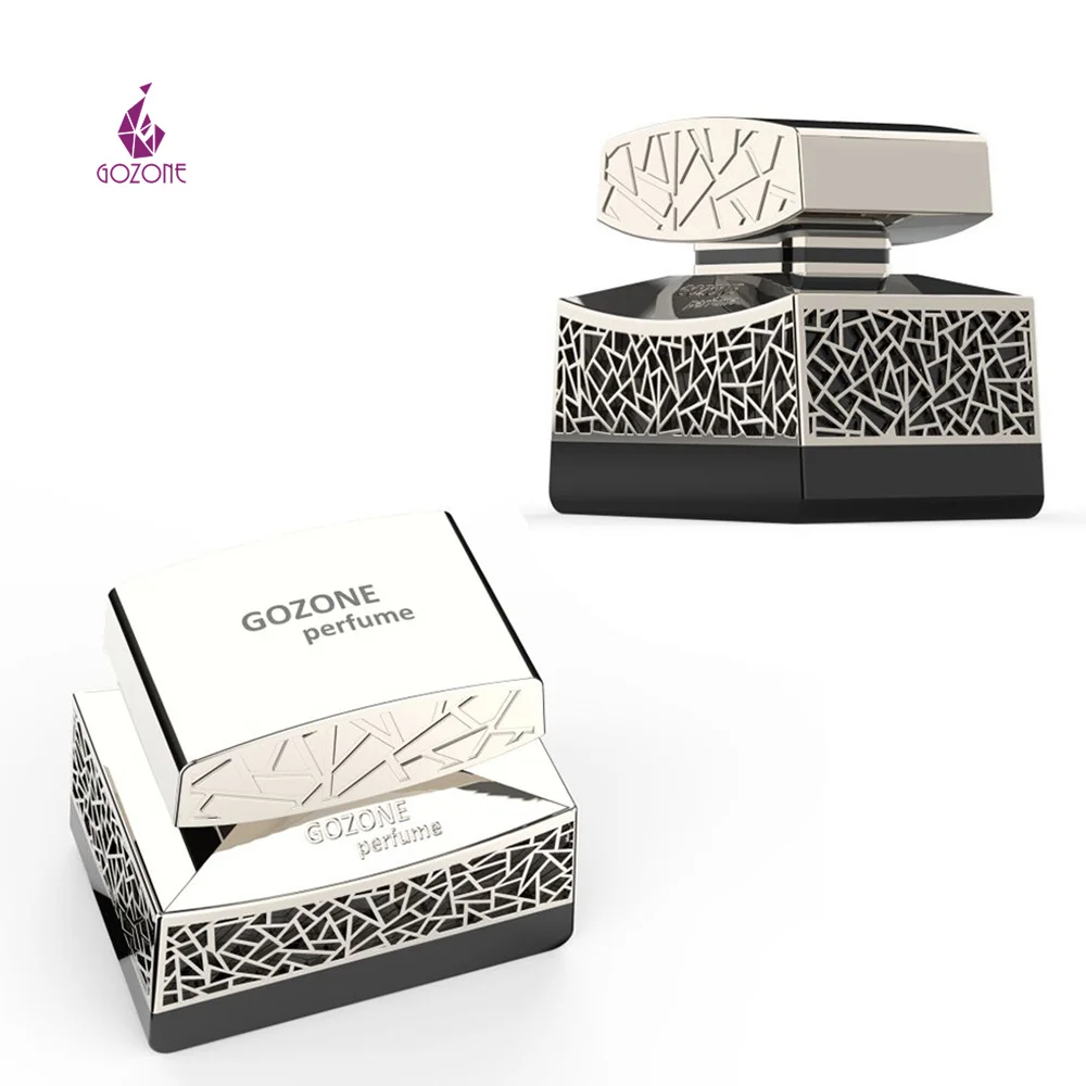 Dubai Arabian Style Grosir Botol Parfum Unik 30Ml Empty Fancy Perfume Bottle With Crystal Cap