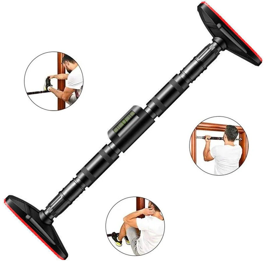 High Quality Foldable Wall Mount Door Pull Up Bar Gym Mounting Dip Station Pull Up Bar Stand Doorway Chin Up Bar For Home