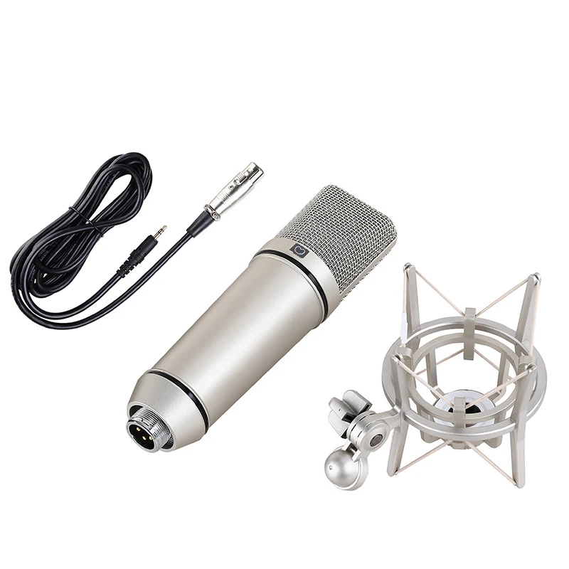 Most Good Feedback Product 2022 Recommended Product studio microphone recording speaker condenser usb