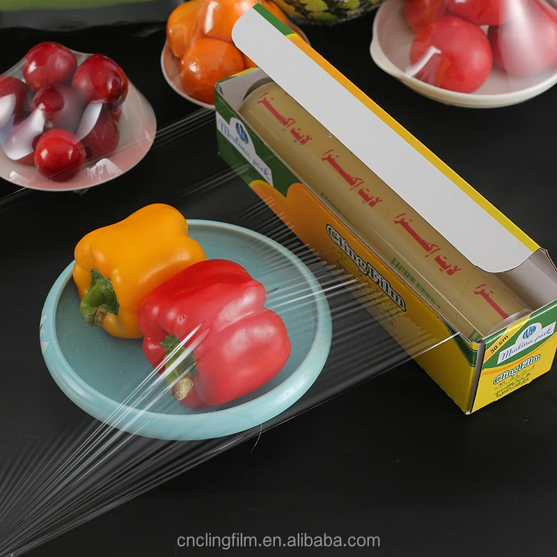 Pelicula adhesiva de PVC para envolver alimentos de alta calidad