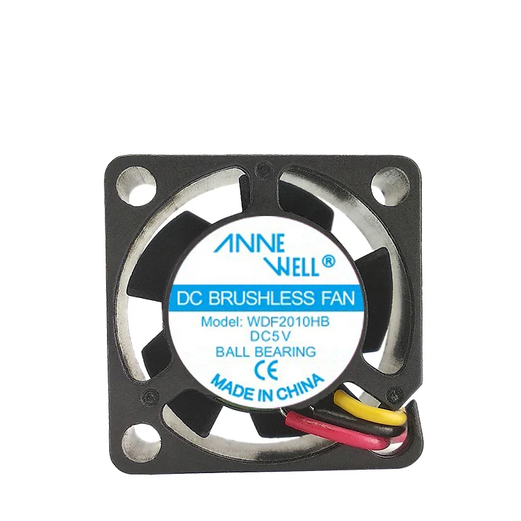 High Speed 18000 RPM 2010 Ultra-Mini 20 mm 20*20*10 mm Micro 3 V 5 V DC Brushless Axial Flow Cooling Fan