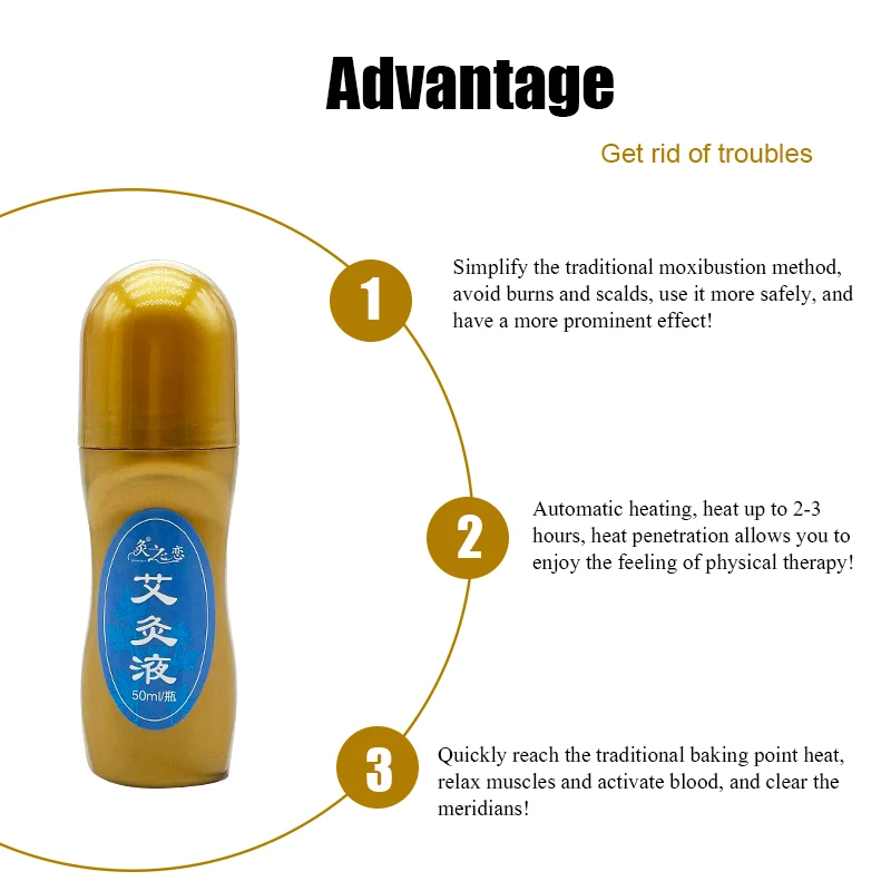 50ml Knee Arthritis Pain Liquid Sciatica Bruising Bandage Muscle Cervical Lumbar Pain Back Massage Apparatus