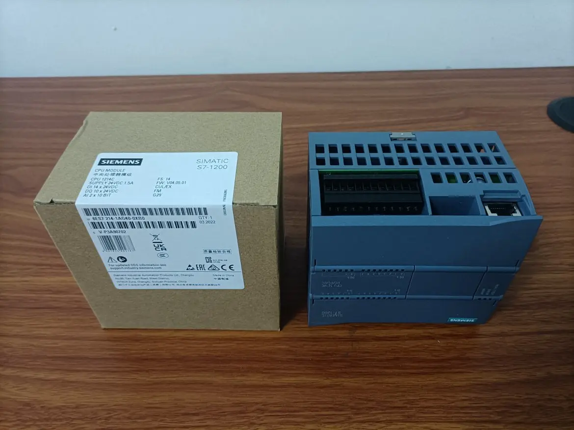 PLC Siemens S7 1200 S7-1200 Simatic kompakt CPU 1214C PLC 6ES7214-1AG40-0XB0
