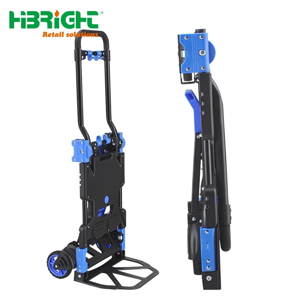 Multifunctional 2-in -1 folding hand cart with wheels