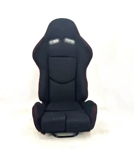 JBR 1020 Series Fiberglass Carbon Fiber Back Fabric Bucket Sport Seats Universal Racing Seats