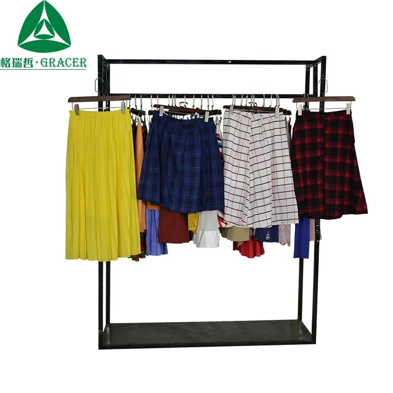 Long Skirts For Women Used Clothing Bales 100kg Second Hand Clothes In USA
