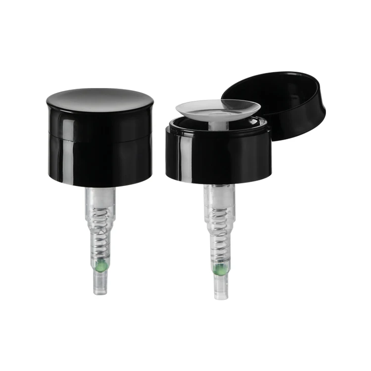 Push Down Empty Lockable Pump Dispenser for Nail Polish and Makeup Remover pump