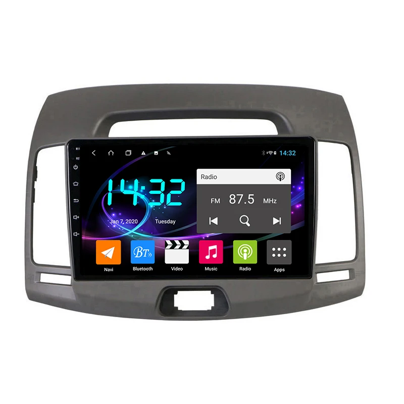 Cheap Car Radio Android 10 Gps Navigation For Hyundai Elantra 2006 - 2012 Radio For Car