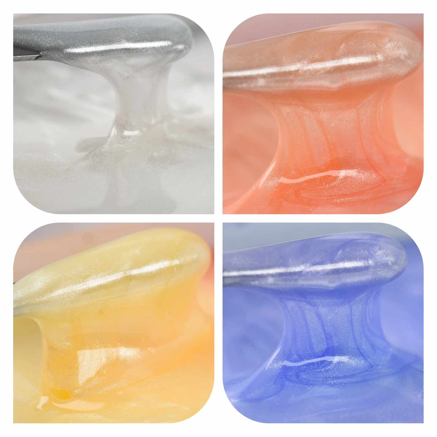 Professional Nail  Products Gel Nail Builder Quick Build Pearl Shimmer Glitter Gel Builder Factory Price UV Gel Builder