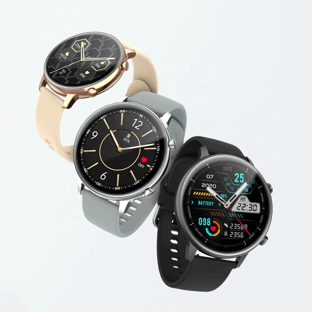 1.28 Inch Touch Screen Smartwatch S33 MTK2502 Chip BT Call Customized Dial Sport Fitness Tracker Music Player Smart Watch