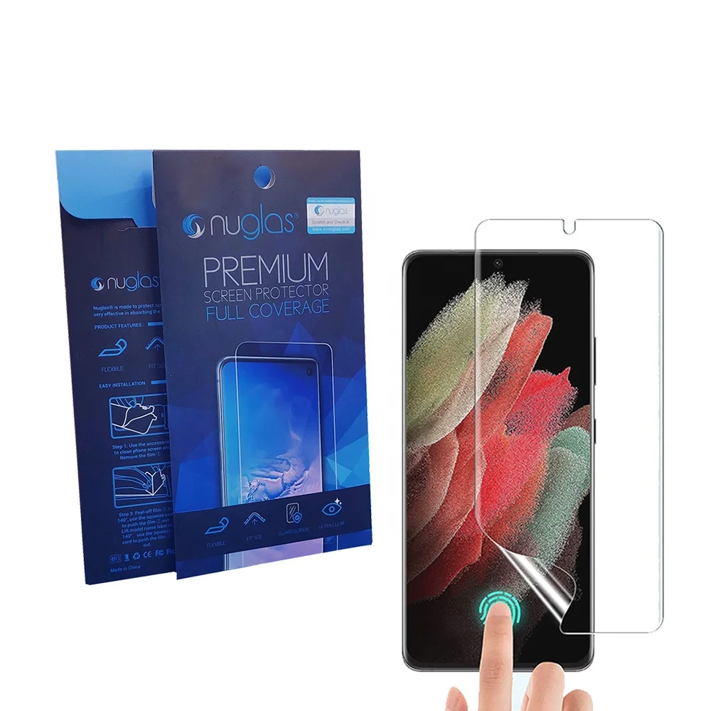 TPU Screen Protector Full Size Film For Samsung S21 Ultra For Samsung