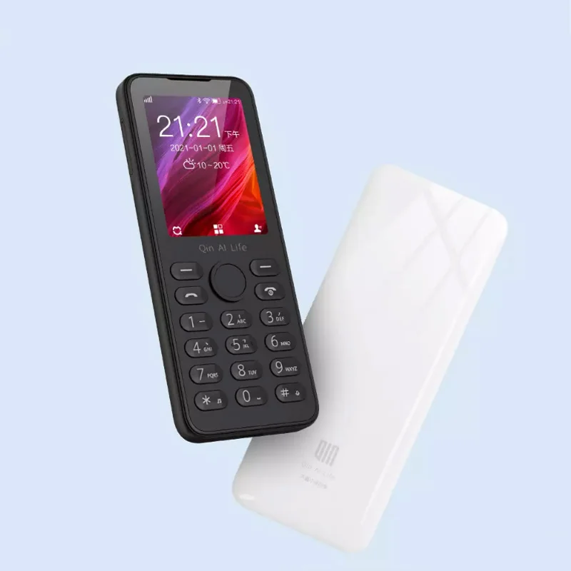  Мобильный телефон Youpin Qin F21S VoLTE 4G сеть Wi-Fi + 2 4 дюймов BT инфракрасный пульт дистанционного управления GPS