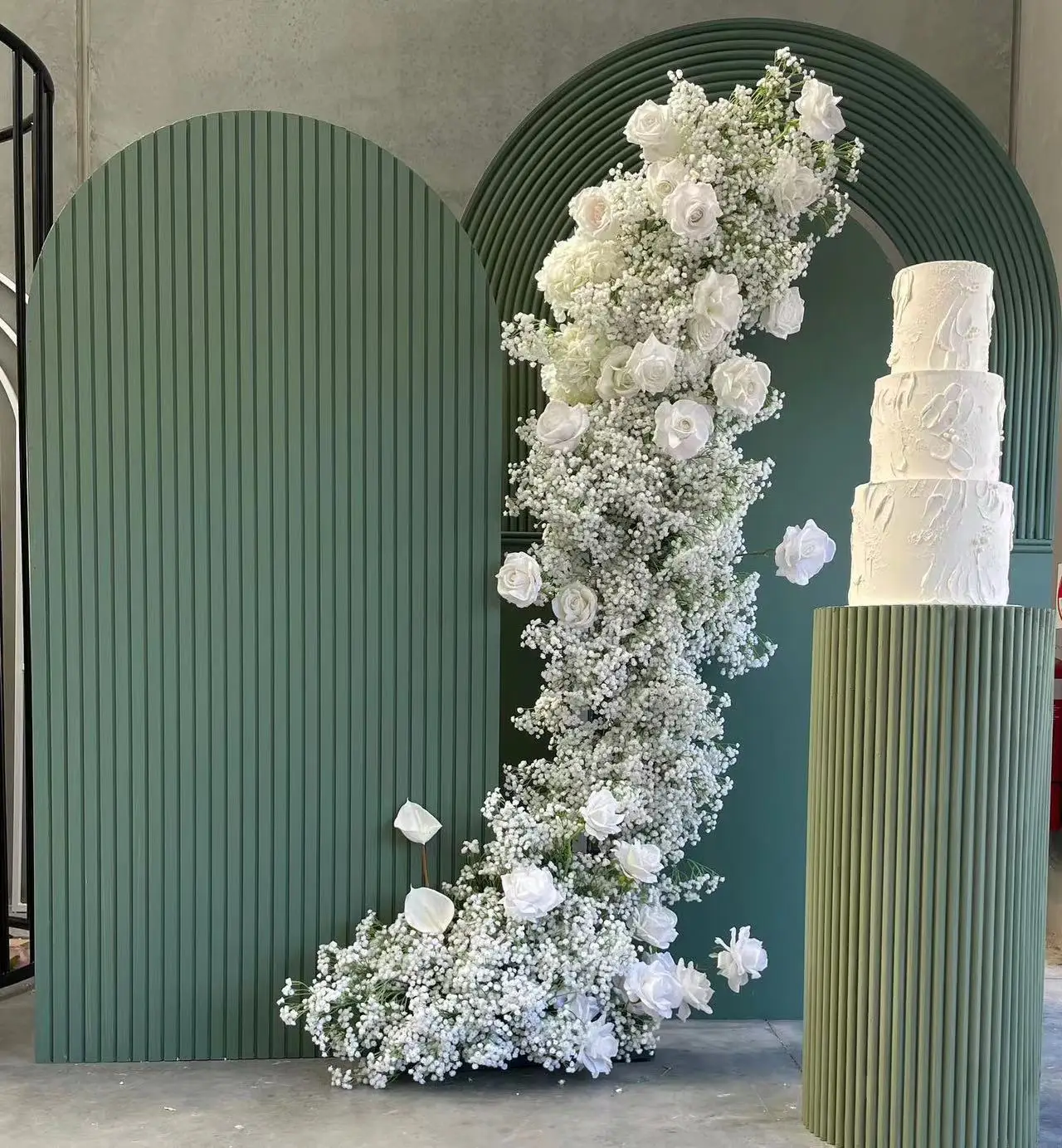 Other Wedding Centerpieces Party Arrangements Arch Backdrop Stand Decorations Artificial Flower Set Outdoor Backdrops Wall