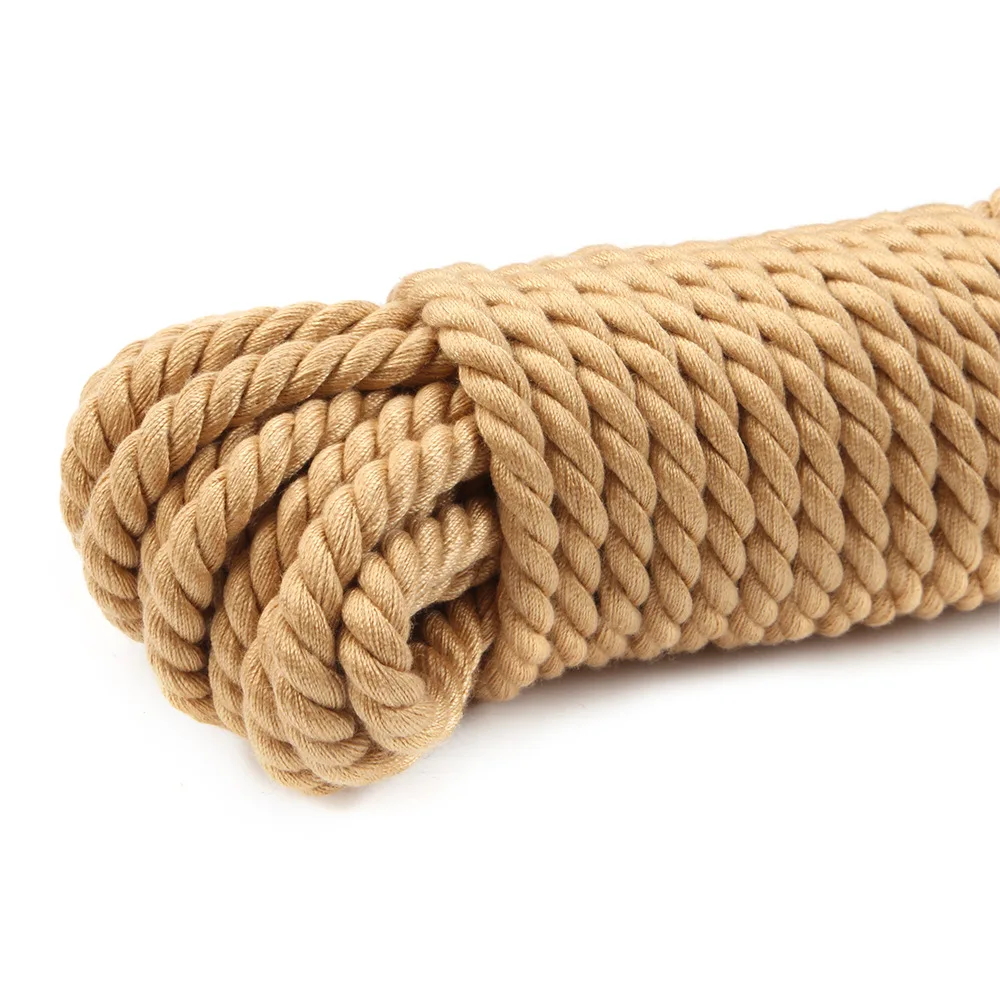 Slave Training Natural Hemp Ropes Role Play SM Games Rope Nylon Rope For Bondage