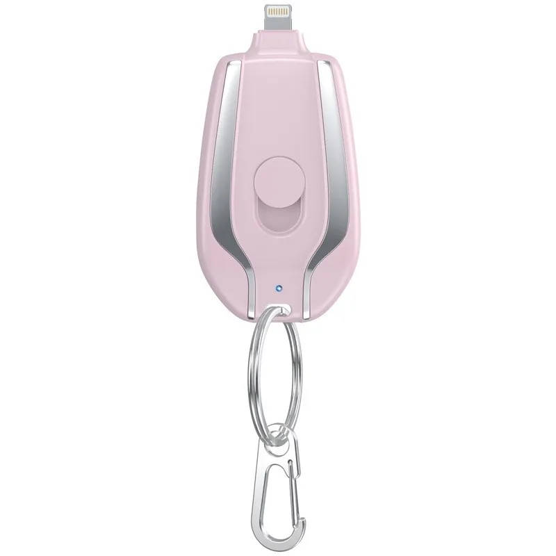 Wholesale Customization 1500Mah Keychain Powerbank Portable Power Bank Mobile Portable Mini Power Bank With Product Manufacturer