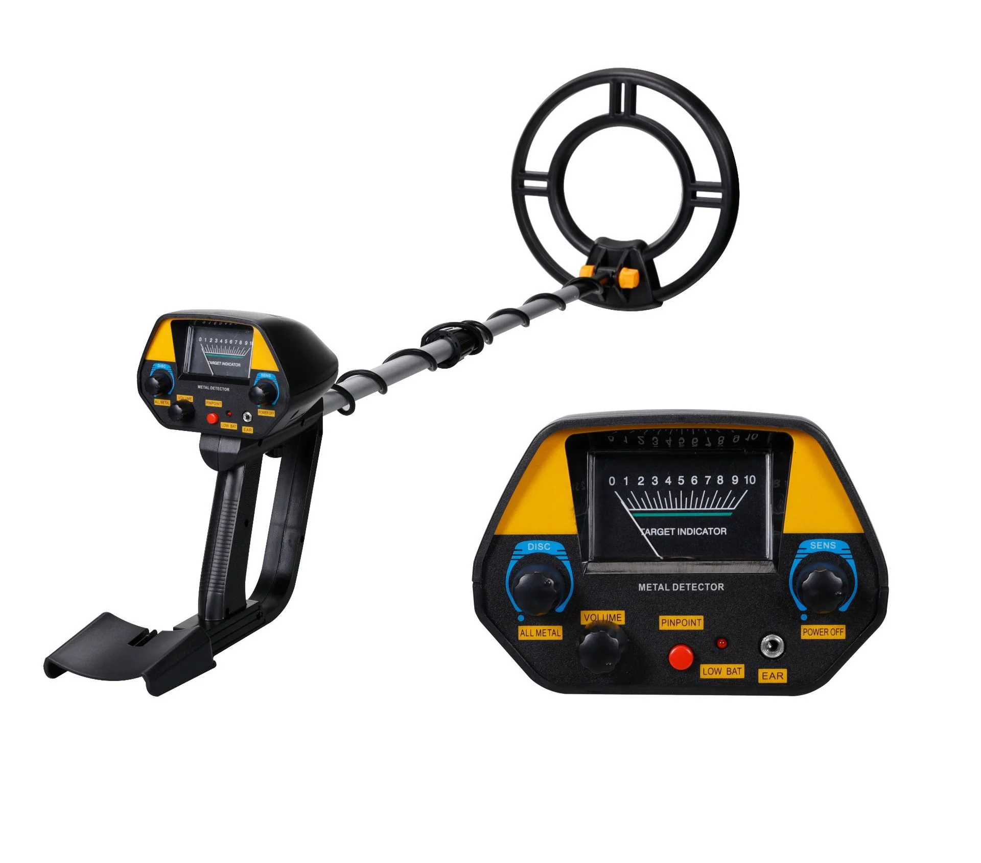 MD940 Metal Detector High Sensitivity Treasure Underground Metal Detector Metal Seeking Tool