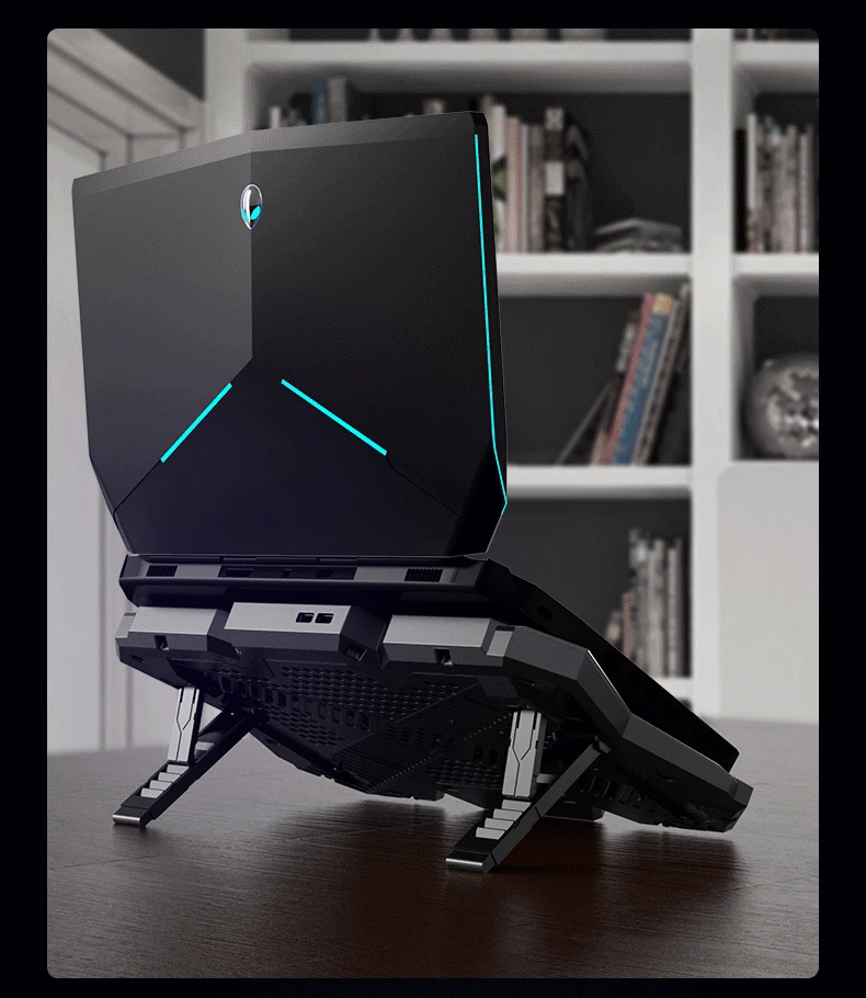  Стиль игры RGB вакуум ноутбук кулер с вентилятор охлаждения для ноутбука тренд вакуумный процессорный 17 дюймовый планшетный