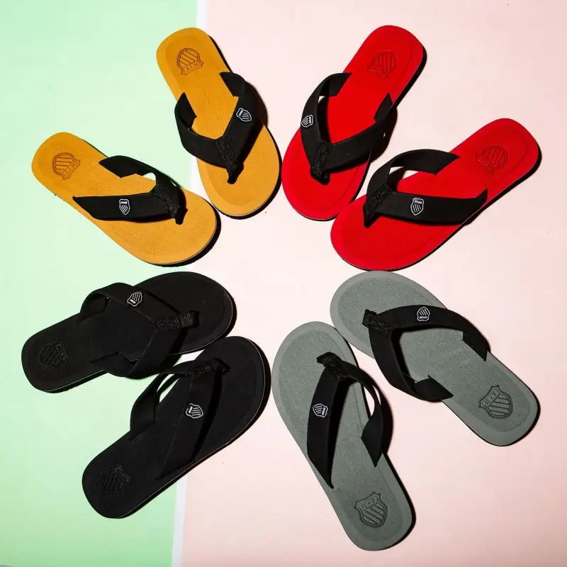 wholesale summer cheap hotel spa bath flip flops sandal for men leather