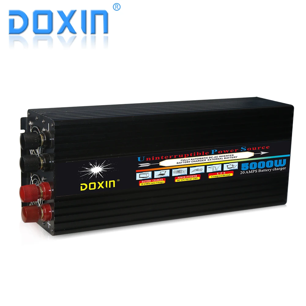 5000W High Capacity Modified Sine Wave Inverter With UPS Charger
