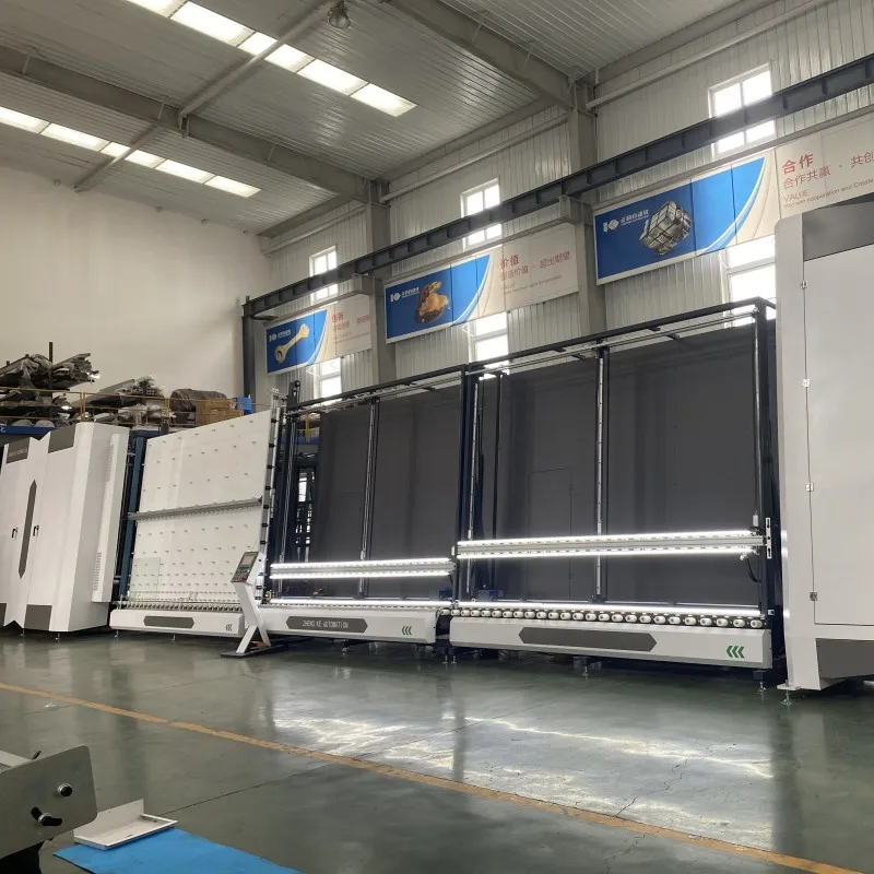 Jinan factory Argon Gas Filling Online Double Glass Production Line for Double/Triple Glass/Double Glazing Glass