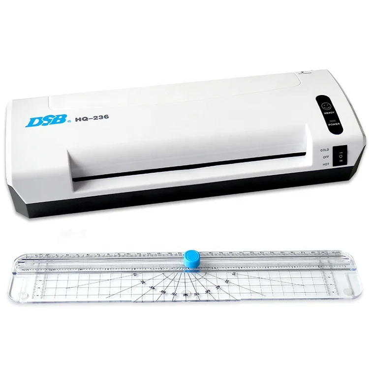 DSB HQ236 Photo Laminator A4/A5 Pouch Laminator Easy Operation High Quality Film Lamination Machine
